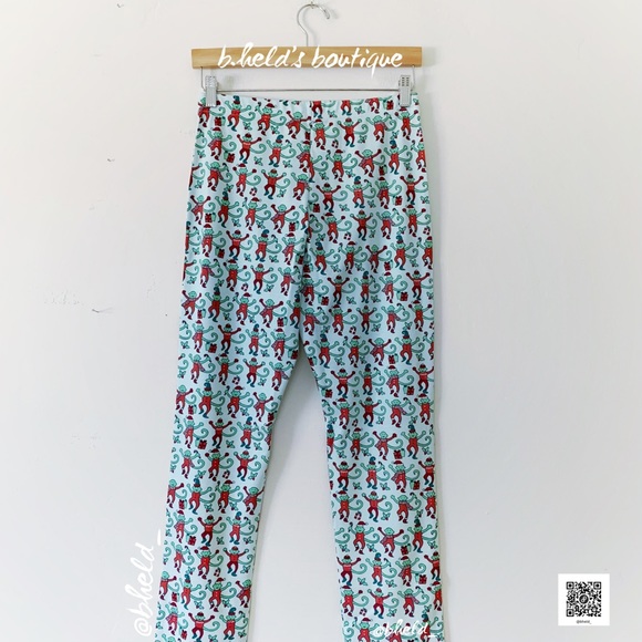 Roller Rabbit Monkey Mas Pajamas in Mint Green Size Small (S) Brand New NWT - Picture 14 of 17